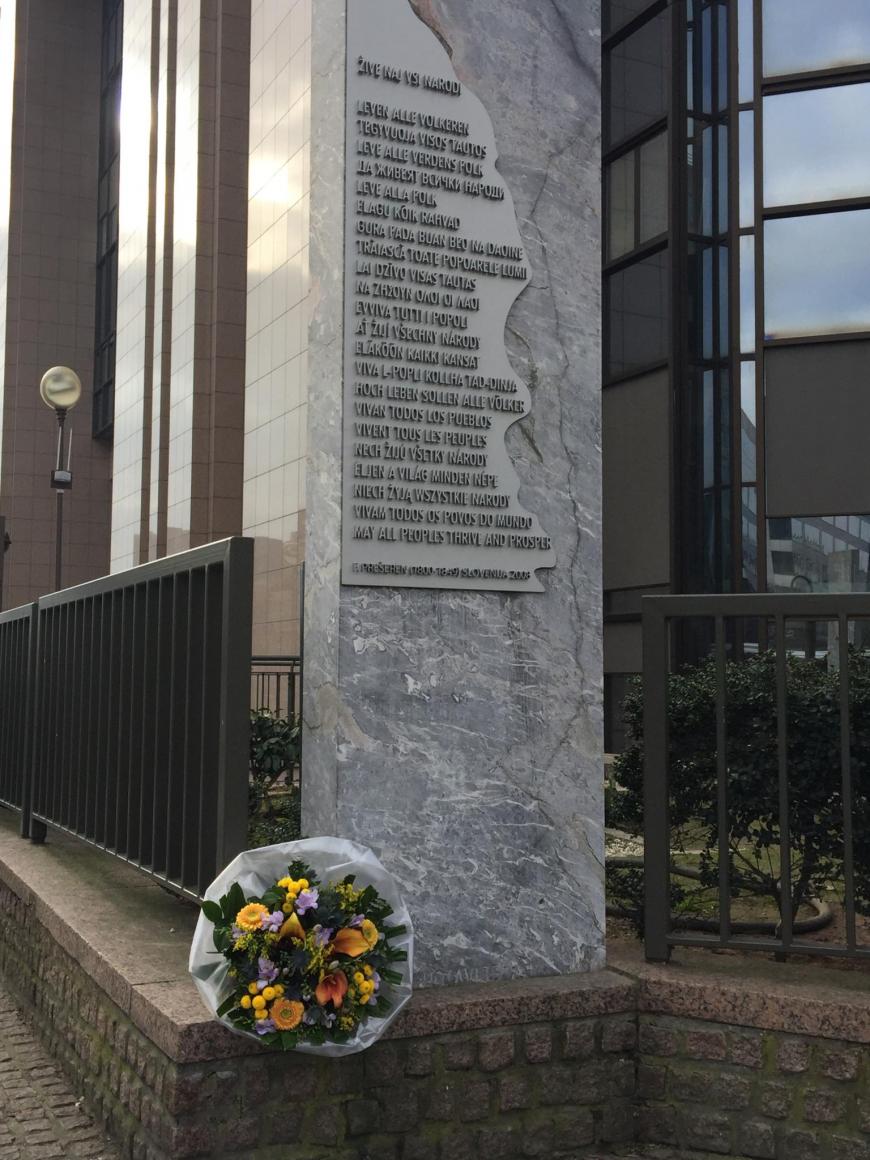 Spomenik v Bruslju