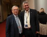 S kandidatom EPP za predsednika Evropske komisije Jean-Claude Junckerjem