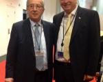 S kandidatom EPP za predsednika Evropske komisije Jean-Claude Junckerjem