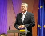 Evropski poslanec dr. Milan Zver na predstavitvi liste SDS za evropske volitve