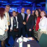 Delegacija Slovenske demokratske stranke z gostiteljem in irskim premierjem Endo Kennyem