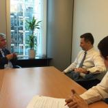 Dr. Milan Zver se je srečal z nekdanjim makedonskim premierjem Nikolo Gruevskim