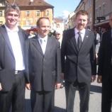 Milan Zver, Branko Grims, Bojan Homan, Janez Janša Milan Zver, Branko Grims, Bojan Homan, Janez Janša