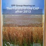 Javna razprava v Evropskem parlamentu o skupni kmetijski politiki Javna razprava v Evropskem parlamentu o skupni kmetijski politiki