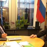 Dr. Milan Zver in minister Franc Bogovič Dr. Milan Zver in minister Franc Bogovič