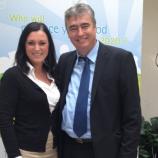 Dr. Milan Zver s poslanko Elisabeth Köstinger Dr. Milan Zver s poslanko Elisabeth Köstinger